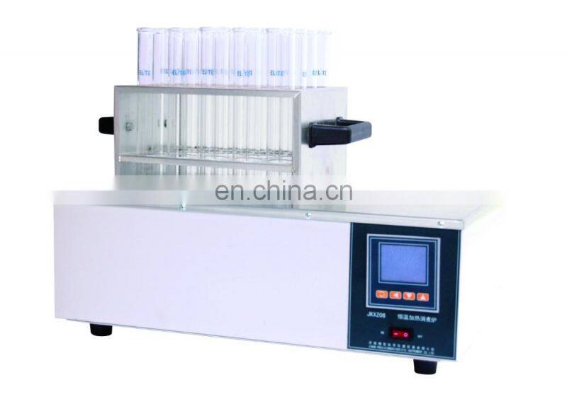 Laboratory kjeldahl apparatus for testing protein content