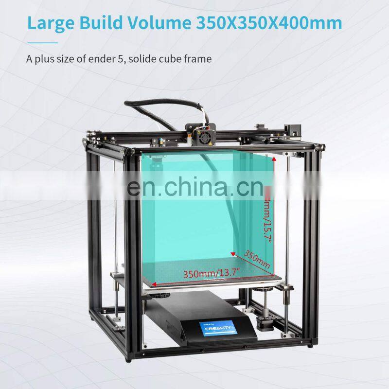 2019 Industry machinery creality ender-5 plus doll jewelry bracelet 3d home printer dental for filament 3d printing materials