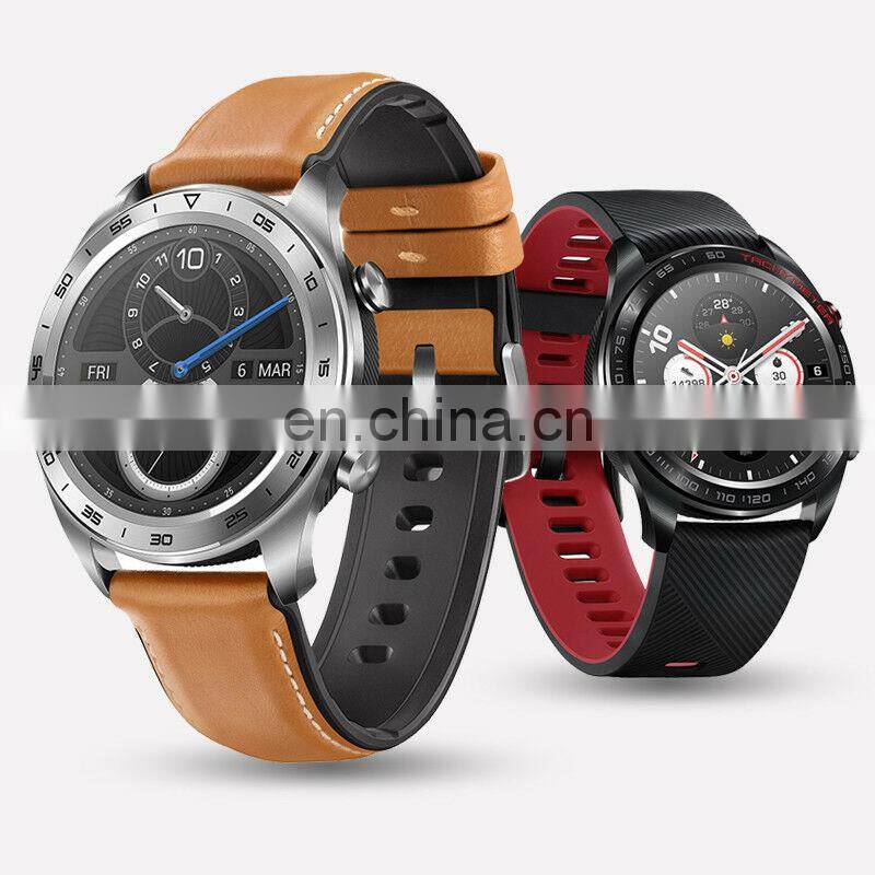 in Stock Wholesale Waterproof Fashion Design Plastic Cowhide Strap Honor Watch Magic Men and Women Watch