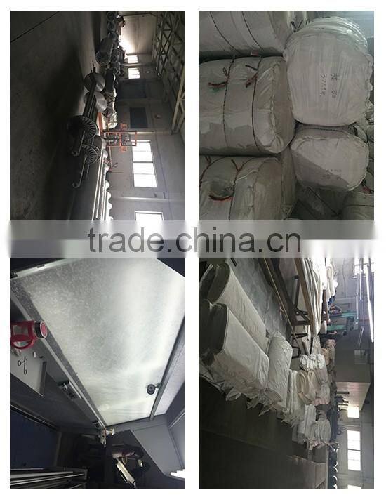 The cheapest white hotel stripes fabric