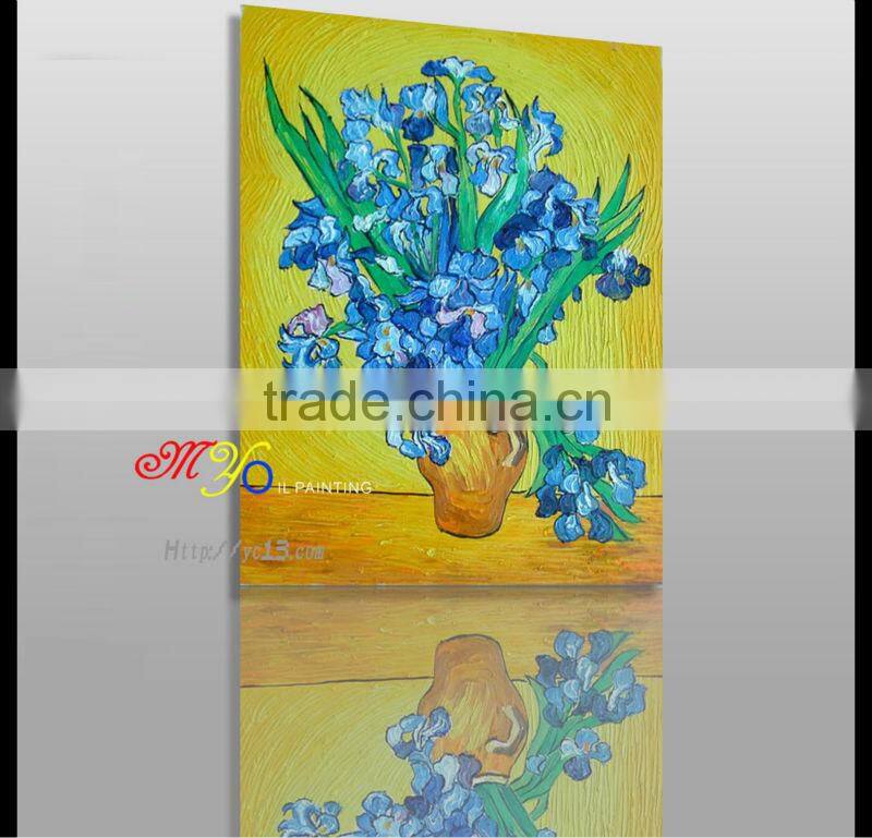 Vangogh Irises flower handmade oil painting on canvas home decoration