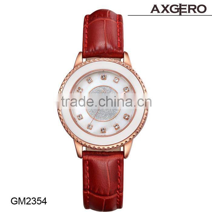 2015 hot selling quality charm wrist quartz watch