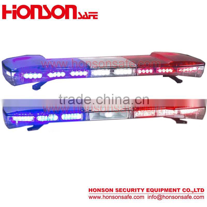 47'' Full Length Lightbar Emergency Vehicle Warning Lights with Amber Leds HS4122