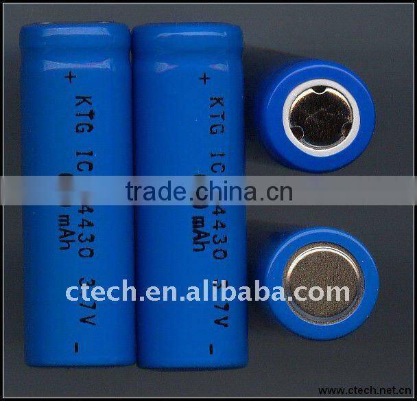 li ion battery ICR14430 3.7V