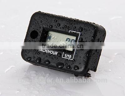 Digital Inductive Waterproof Tachometer Hour Meter Used For Gasoline Engine 2/4 Stroke