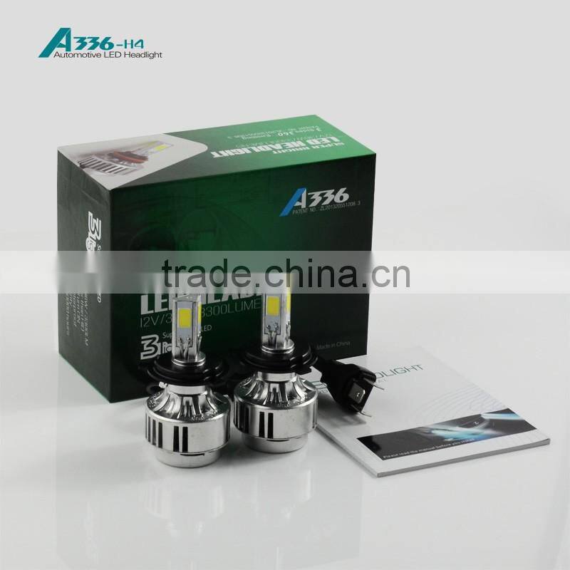 B-deals 12 month warranty car LED lighting, h4 h11 h13 9006 9007LED headlight,A336 led headlight conversion kit