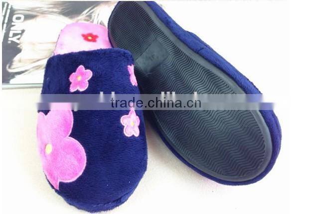plush toy slipper/ plush indoor slipper/ adult plush slippers/adult plush indoor slipper