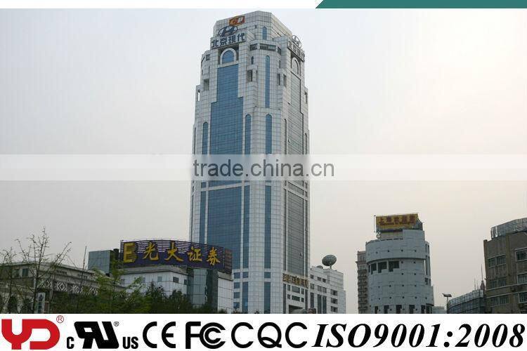 YD IP68 V-0 led building design and facade media CE CQC FCC