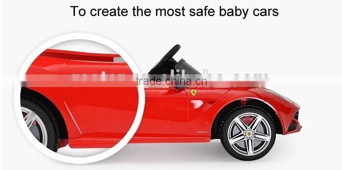 RASTAR Ferrari F12 12V ride on style electric kids car