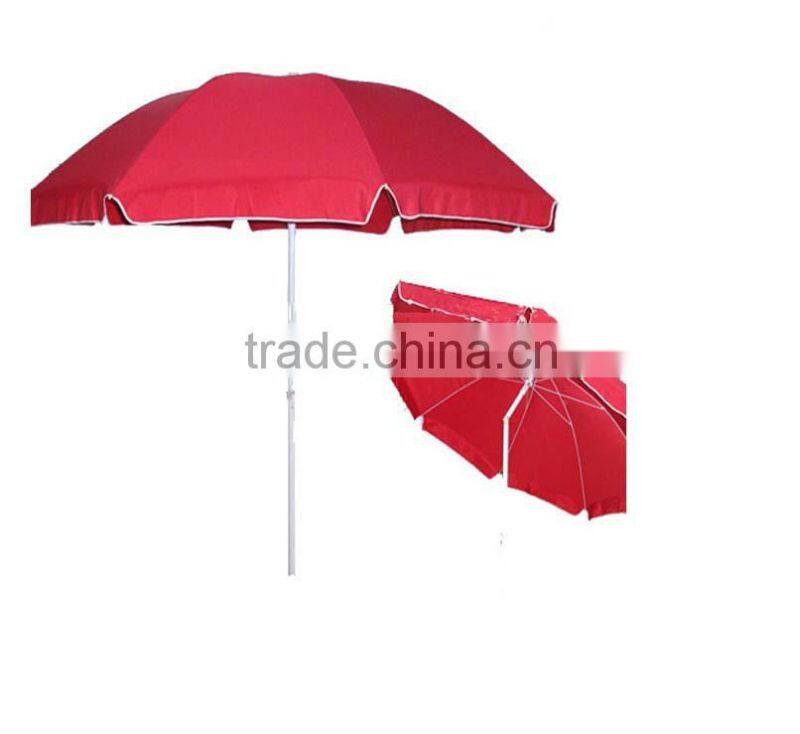 Polyester Fabric Beach Umbrella/ Fold umbrella