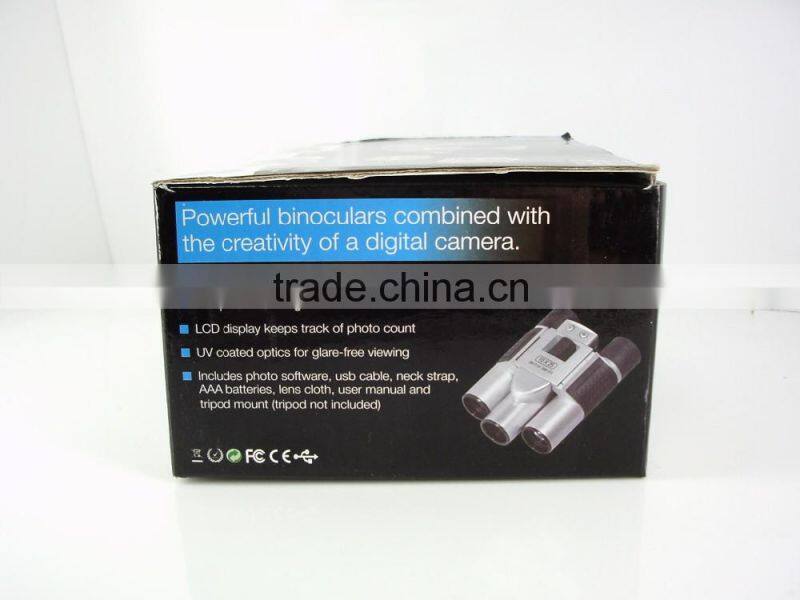 2016 Factory Price High Quality 0.3Mp CMOS Sensor Gift Type Digital Camera with Binocular For Promotion And Gifts