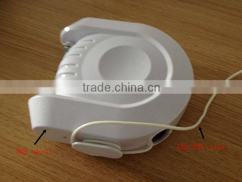 Single line plastic retractable clothesline