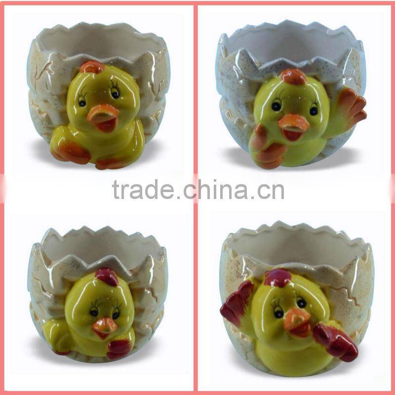 Ceramic easter egg coffee cup