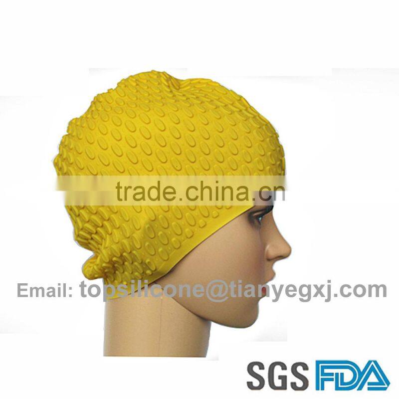 custom logo adult kid size silicone swim cap,professional silicone swimming cap manufacturer