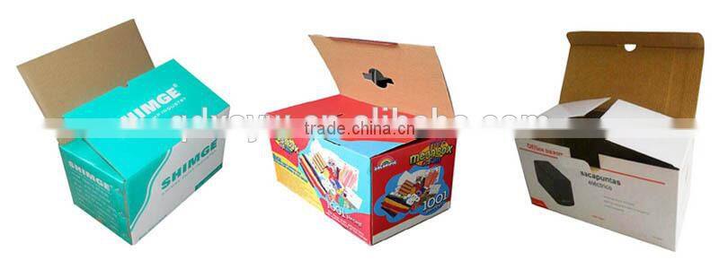 High Quality Colorful Corrugated Board Packaging Box