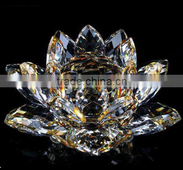 High quality crystal lotus