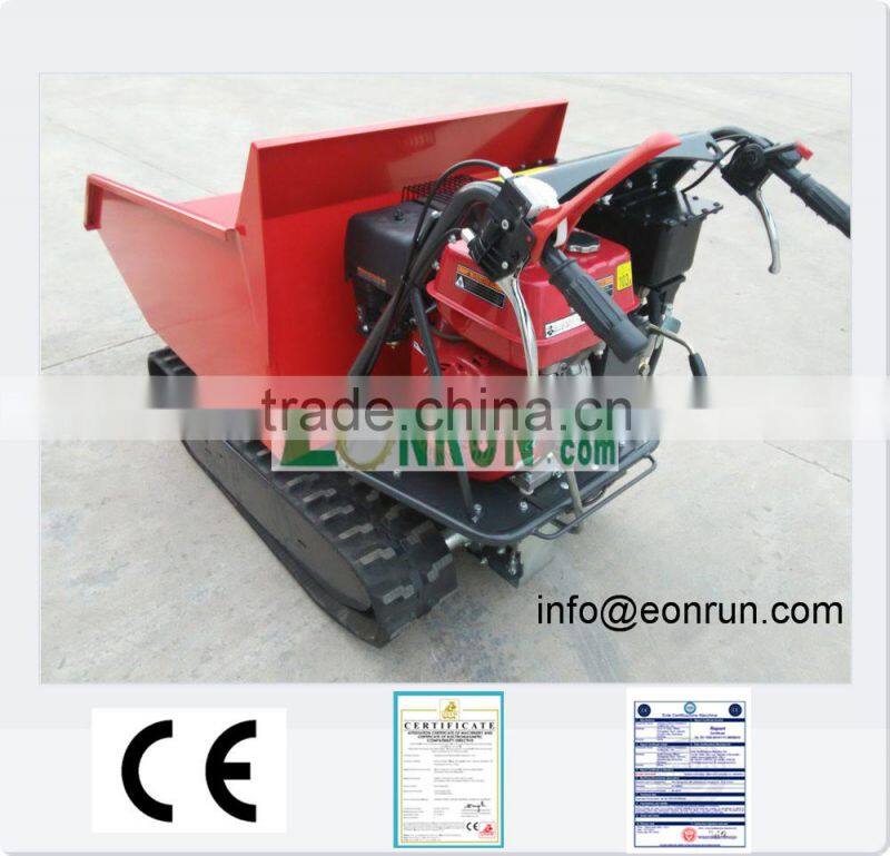 Auto tip hydraulic mini dumper