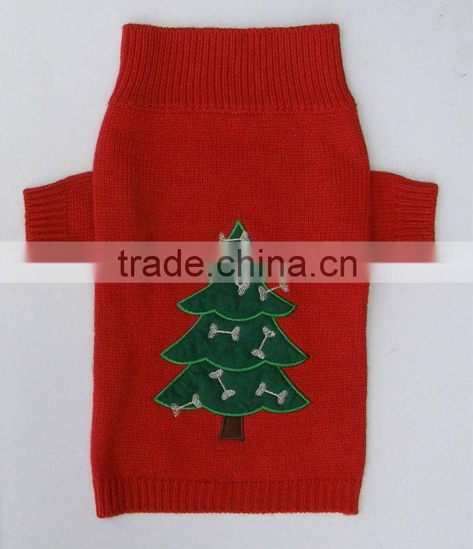 Stock Christmas Snowman Dog Sweater Apparel