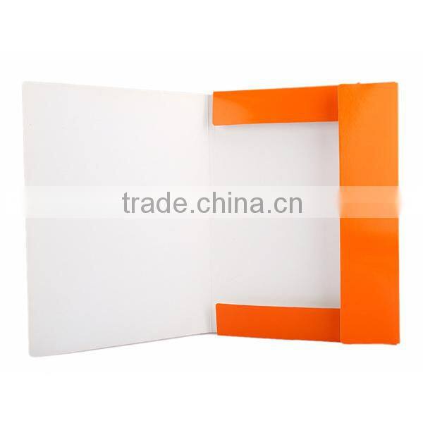 High Fashion Orange And Blue Color Expandable Folder, Hanging File Folder, File Folder With Elastic Bands