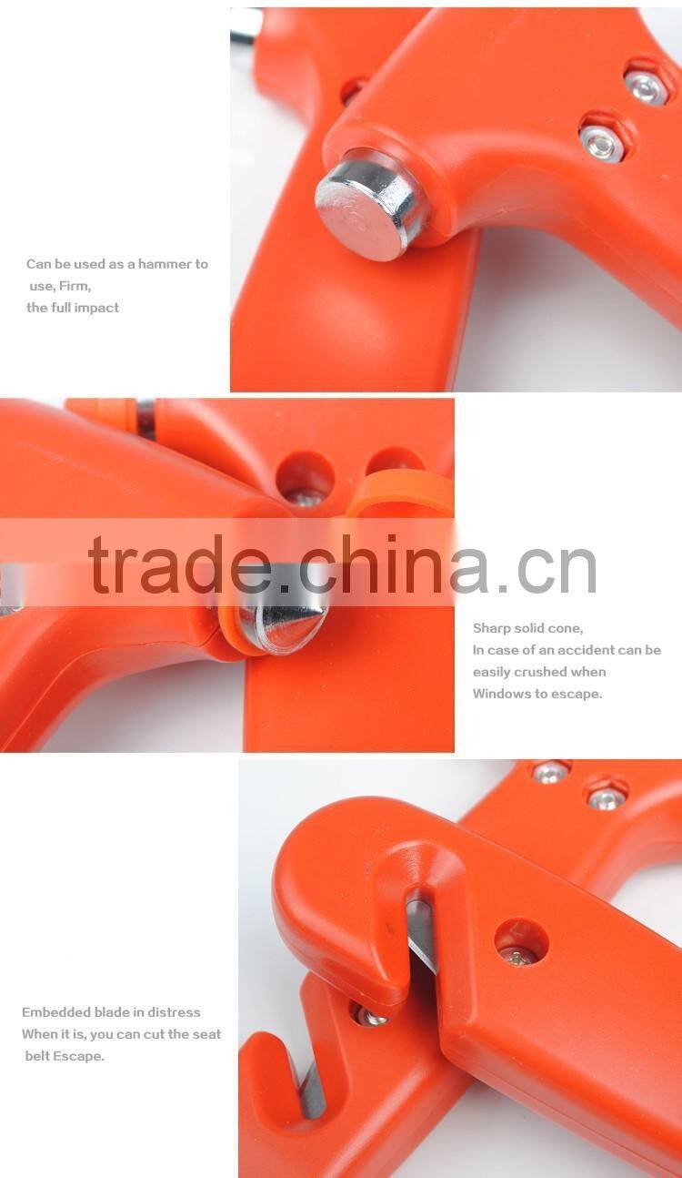 T-SMILE Bus Red Emergency Break Glass Hammer