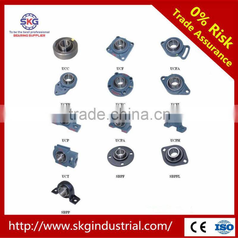 China fctory UCP202 with cast steel pillow block bearing