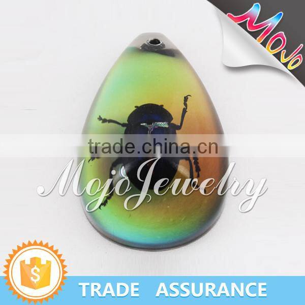 2015 New Trendy Amber Charm Pendant for Necklace Wholesale