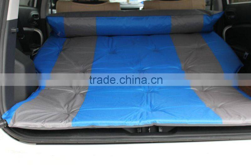 Outdoor double person damp-proof camping self inflatable car mattress
