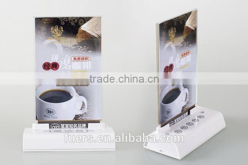 EU popular Kerui menu style call button watch pager restaurant wireless ordering service system