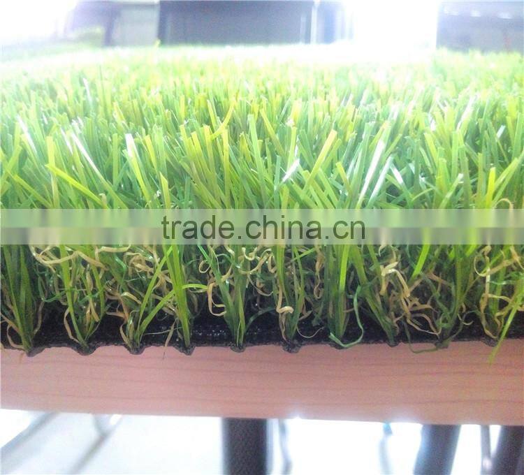 35mm Flat shape outdoor artificial grass for garden