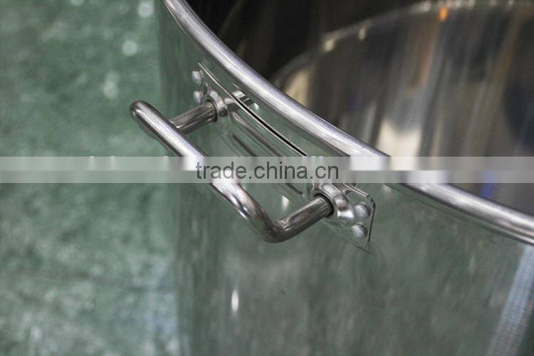 large stainless steel industrial steam cooking pot 2015 products made in china