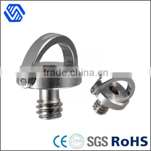 quick release zinc plated steel slot pan head screw camera fixing screw