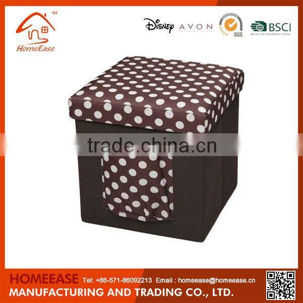 Wholesale collapsible made in china novelty leopard storage box