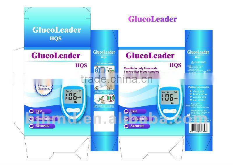 no code USB cable new blood glucose meter Value+ OEM order blood glucose meter