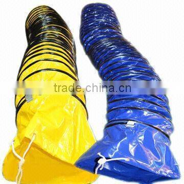 pvc coated fabric fire resistant flexible ventilation ducts