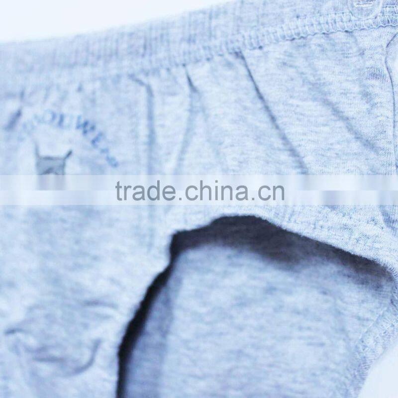 Custom 0-3 years little boys underwear 100% cotton baby panties