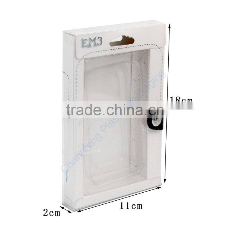 Customized Plastic Packaging Box for Cell Phone Case