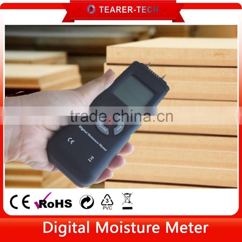 LCD Display Digital Wood Moisture Meter for Wood, Sheetrock, Carpets TL-700