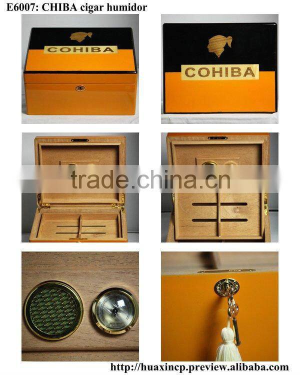 OEM accepted Wooden humidor,wooden cigar box for men