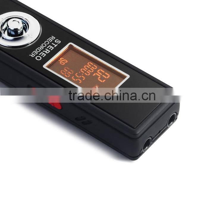 Red LCM Screen Portable Voice Recorder Model Q14