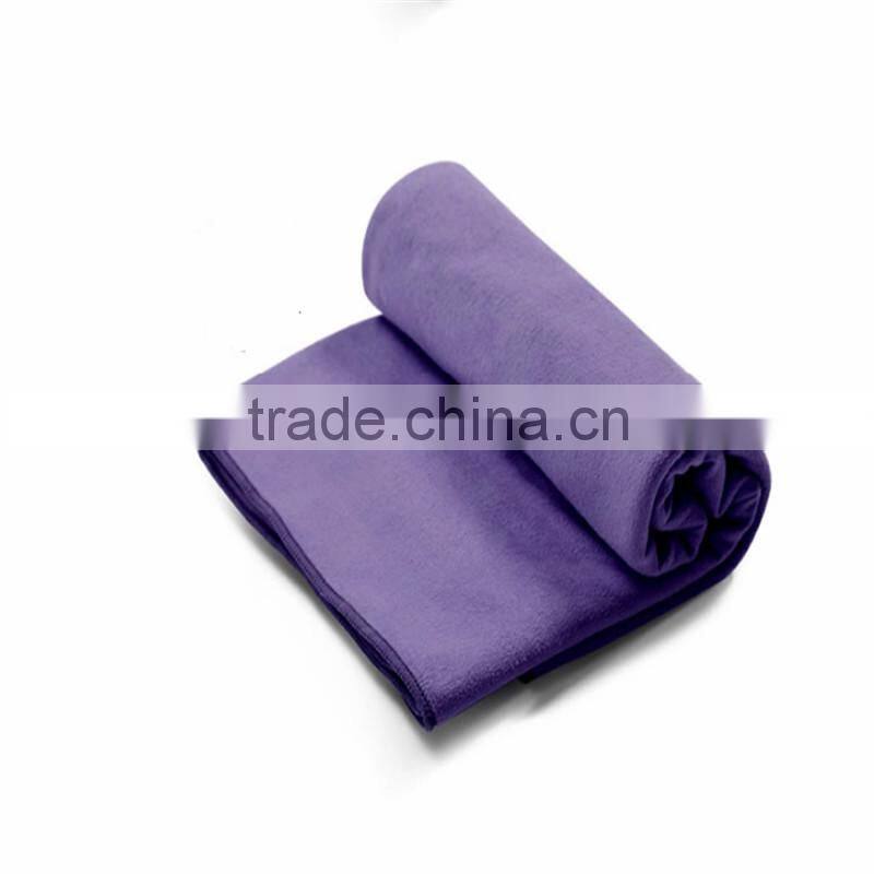2016 China Supplier quick dry suede towel microfiber yoga