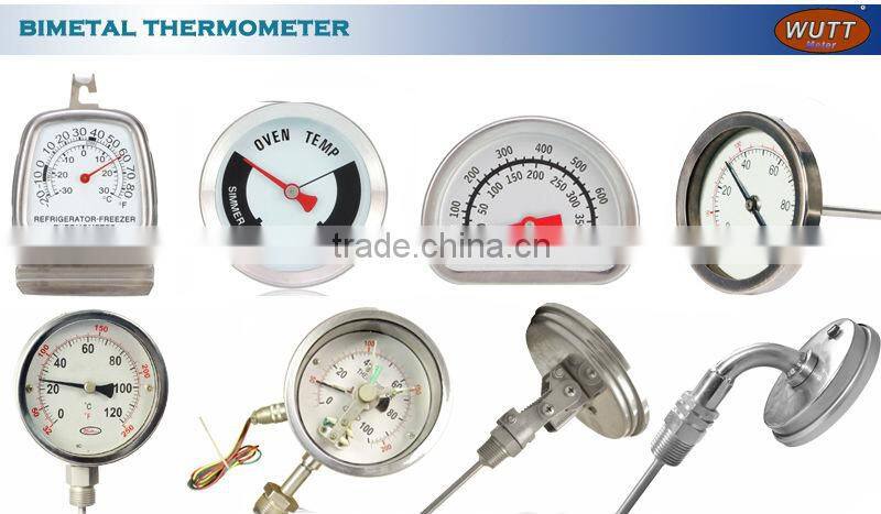 Types vacuum bezel ring accuracy 1.6% or 2% wutt bimetal 2015 Portable Water Temprature Pocket Digital Thermometer