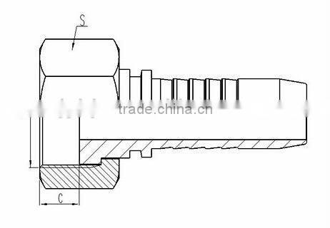 New machinery brand name hydraulic hose fittings