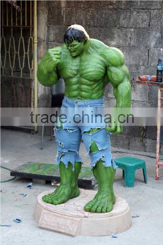 2016 hot the size hulk statue and more cartoon characters