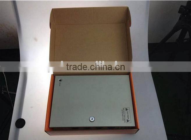 18CH DC 12V 30A Output Power Supply Switch Box for CCTV Camera