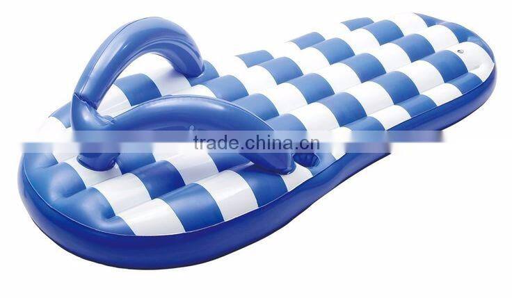 Inflatable Pool Float Swimming Accessories Adults Kids Cup Holder Flip Flop 71"