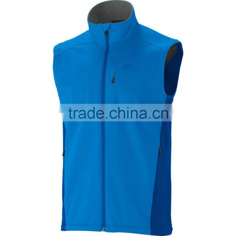 European softshell sports vest