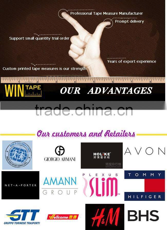 Custom printed paper measuring tape with your logo