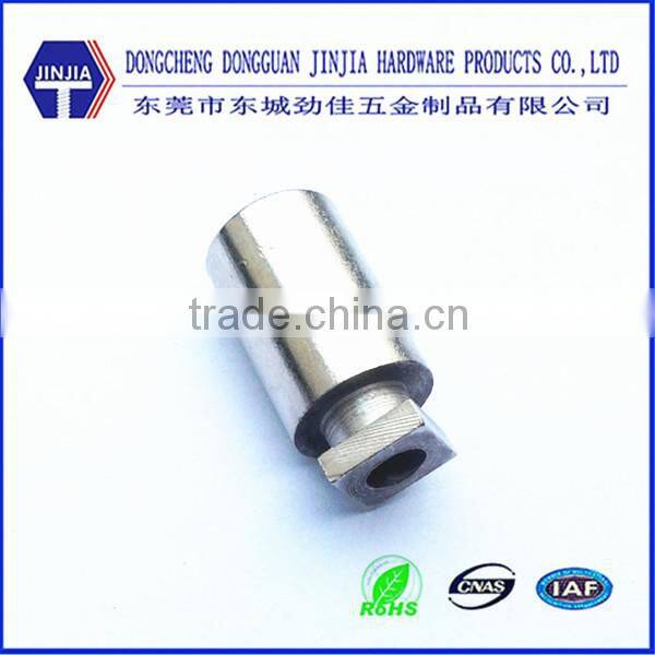 dongguan manufacturer nickel plating stainless steel parts cnc