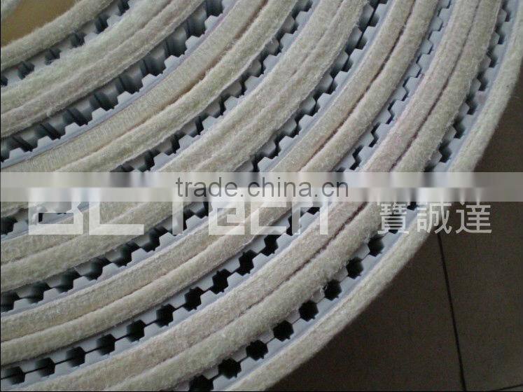 Special timing belt for Aluminum - Timing Belt with Felt/NOVO