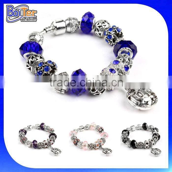 Hot Sale Gold Bracelet Jewelry Design For Girls 925 Sterling Silver Adjustable Diamond Bracelet 2015 For Girls